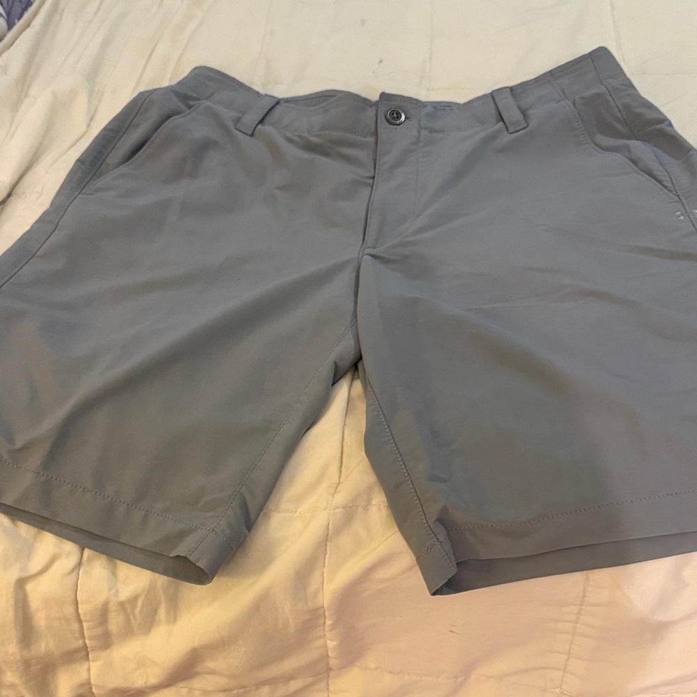 Under Armour Men's Slate Flat Front Shorts